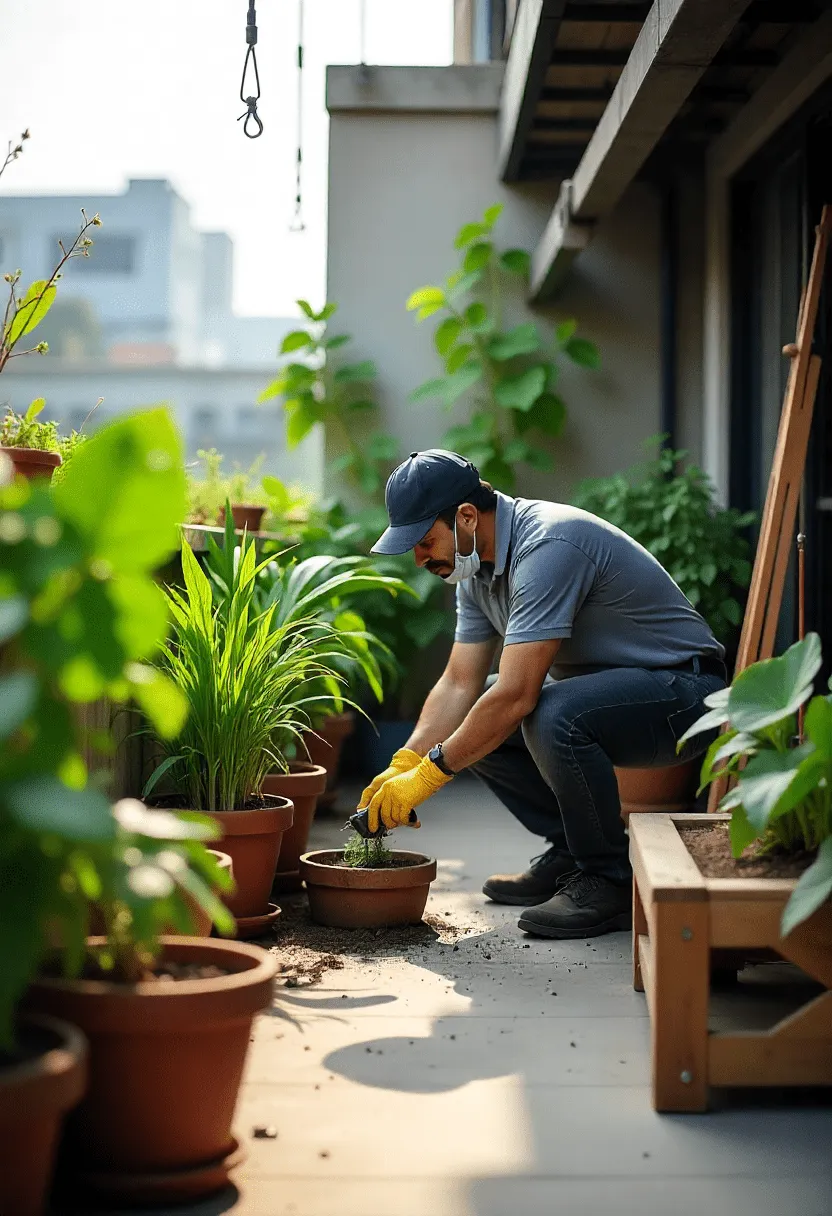Terrace Garden in Kolkata