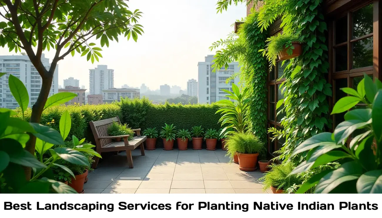 Best Landscaping Services for Planting Native Indian Plants in Kolkata & West Bengal _ EcoTerrace
