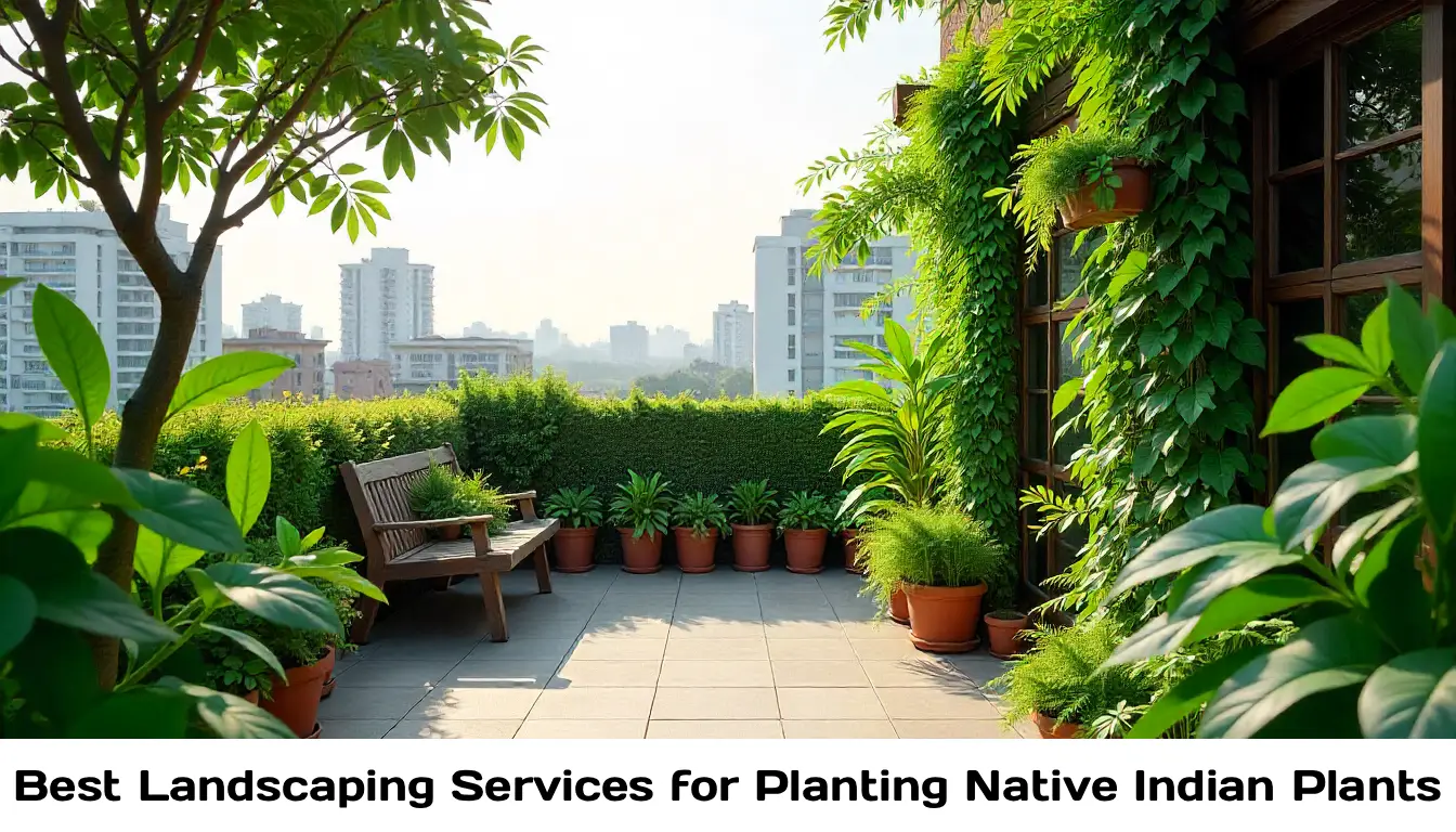 Best Landscaping Services for Planting Native Indian Plants in Kolkata & West Bengal _ EcoTerrace