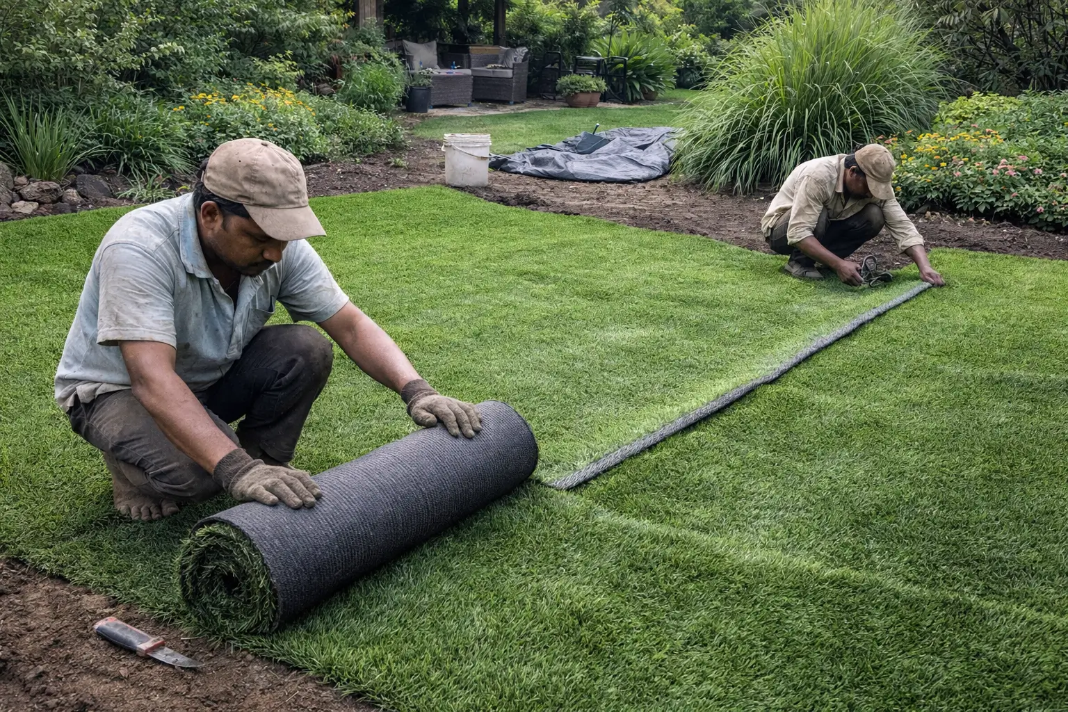 Grass (Artificial Natural) in Behala,Kolkata,India